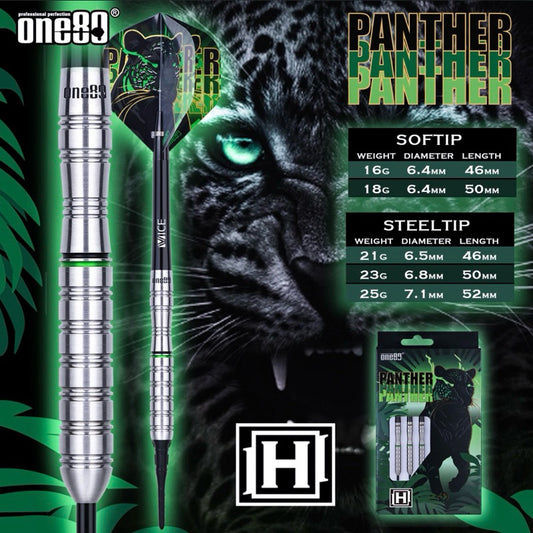 One80 Darts • Panther H • 16g 18g • SGDARTS