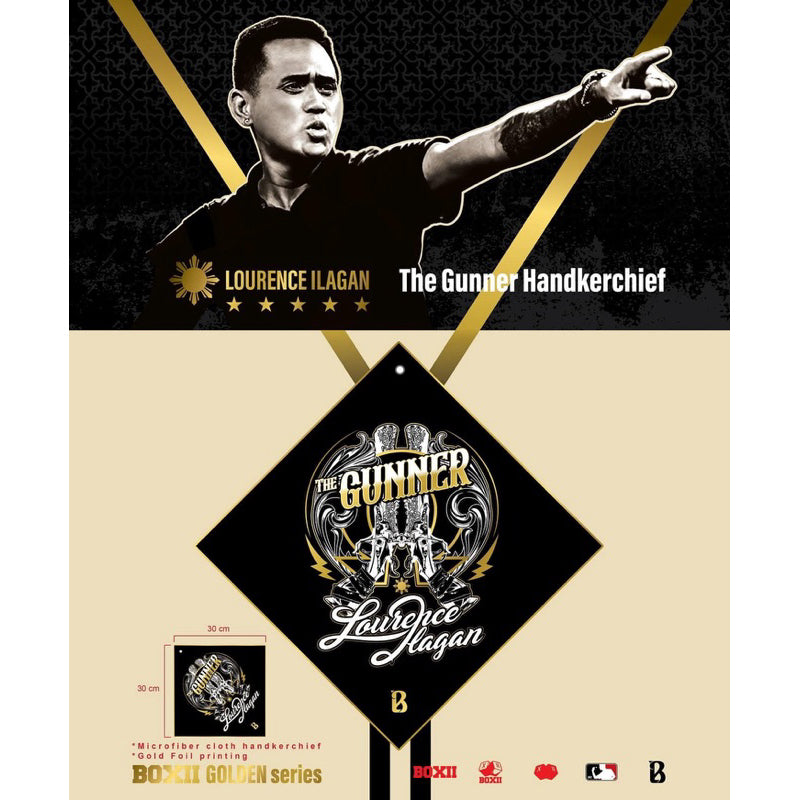 BOXII The Gunner Darts Towel • Lourence Ilagan • SGDARTS
