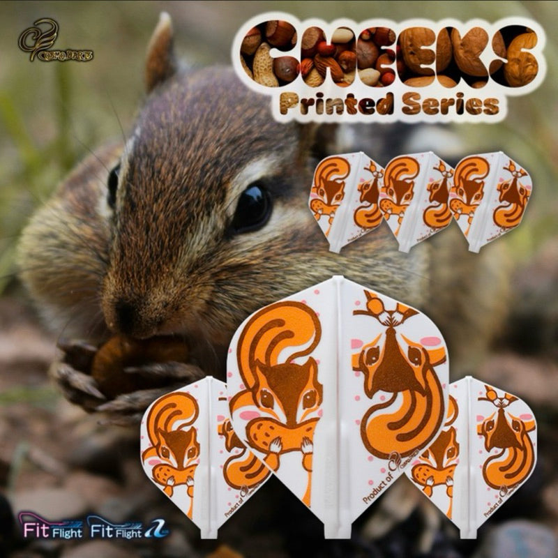 Fit Flight • Squirrel Cheeks [Shape] • Dart Flights • SGDARTS