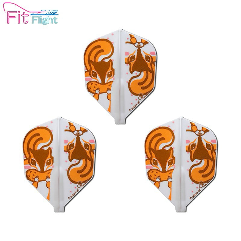Fit Flight • Squirrel Cheeks [Shape] • Dart Flights • SGDARTS