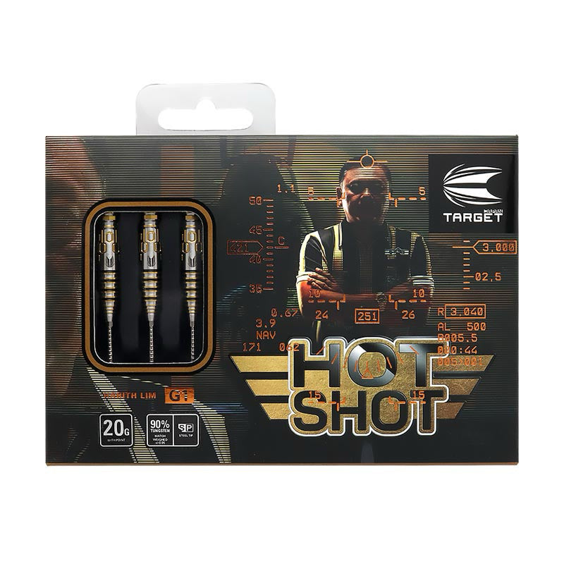 [STEELTIP] Target Darts • Hot Shot G1 Swiss Point • Harith Lim • 20g • SGDARTS