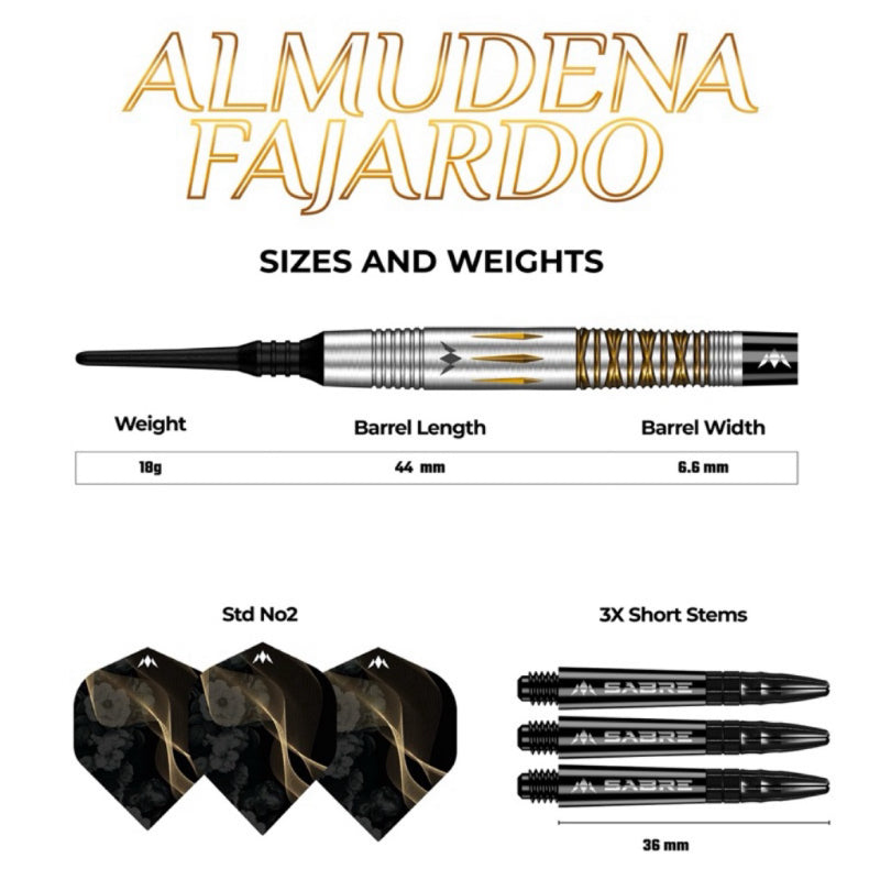Mission Darts • Almudena Fajardo • 18g • SGDARTS