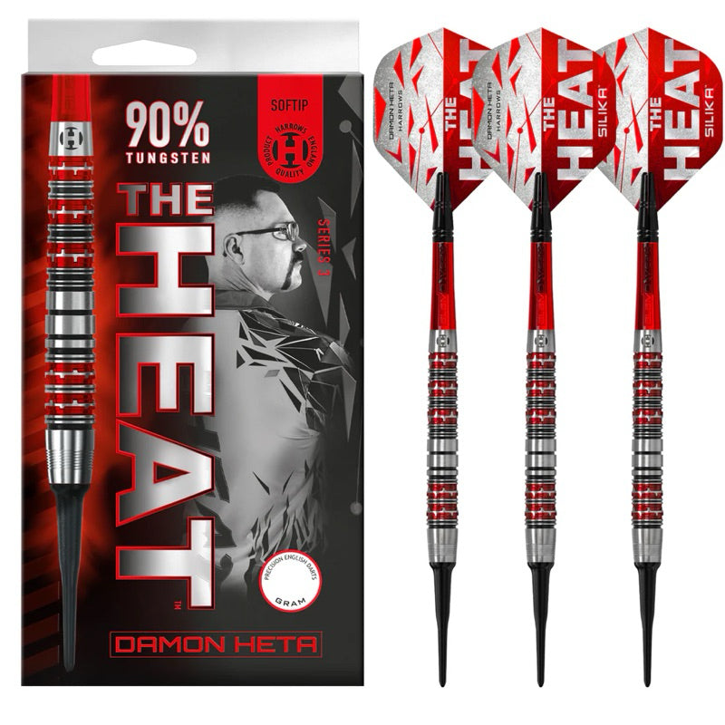 Harrows Darts • The Heat Series 3 • Damon Heta • 18g 20g • SGDARTS
