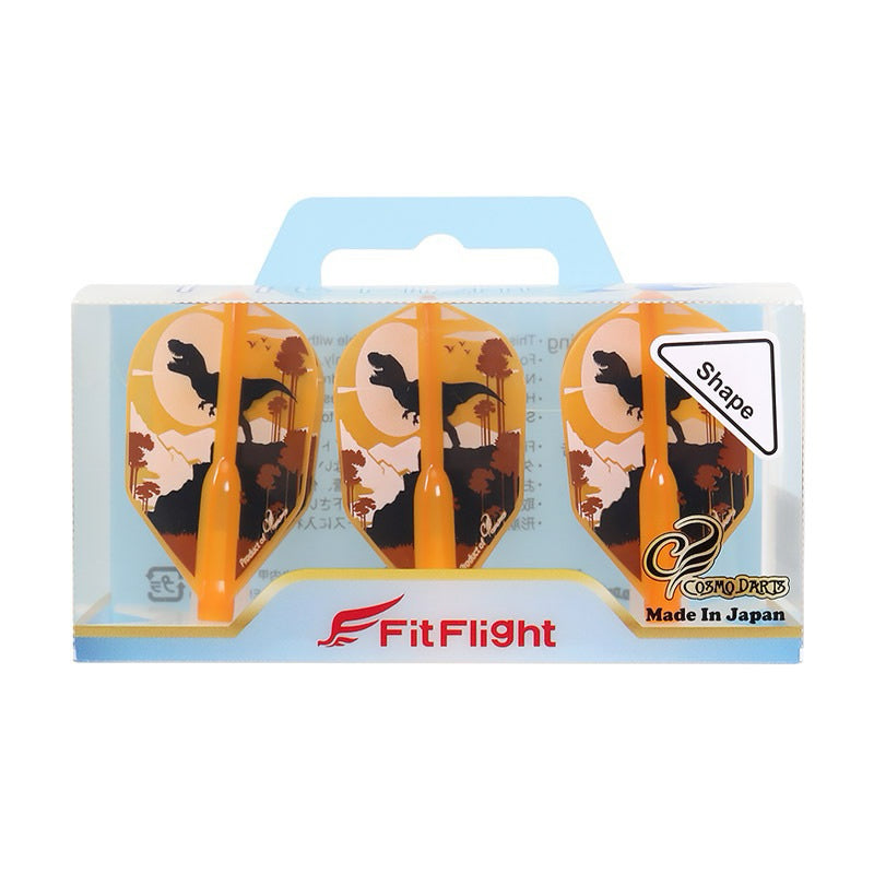 Fit Flight • Jurassic Sunset [Shape] • Dart Flights • SGDARTS