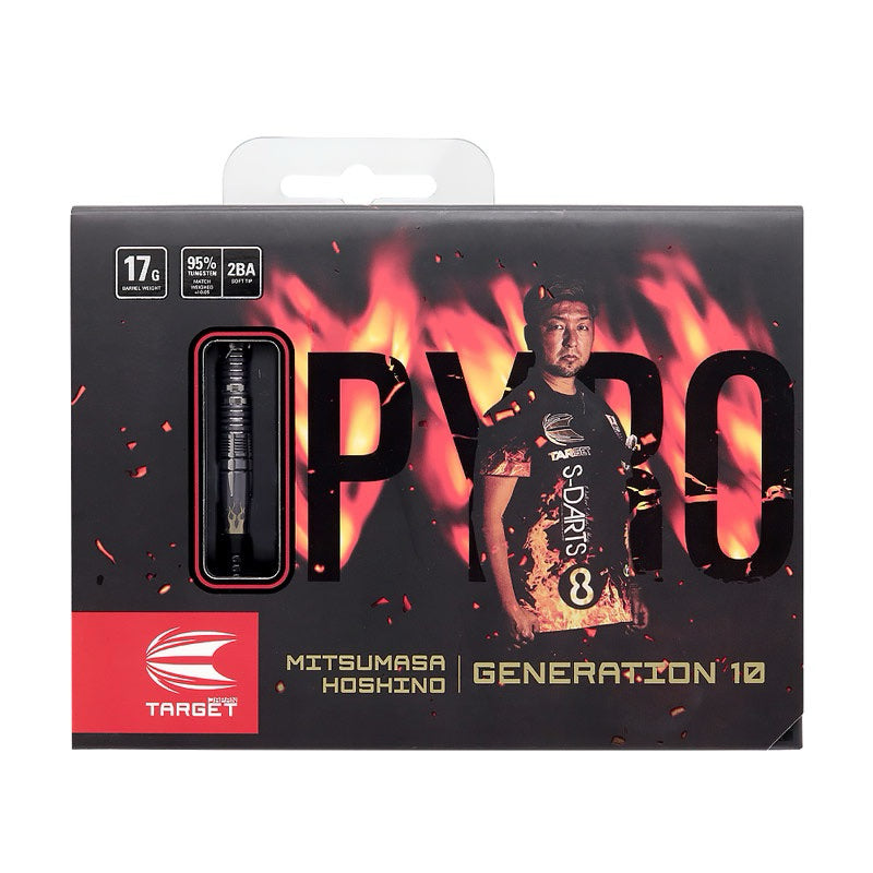 Target Darts • Pyro G10 • Mitsumasa Hoshino • 17g • SGDARTS
