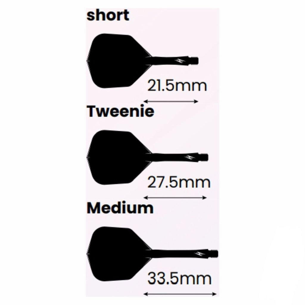 Caliburn Sup Lite Flights • [Shape] • SGDARTS