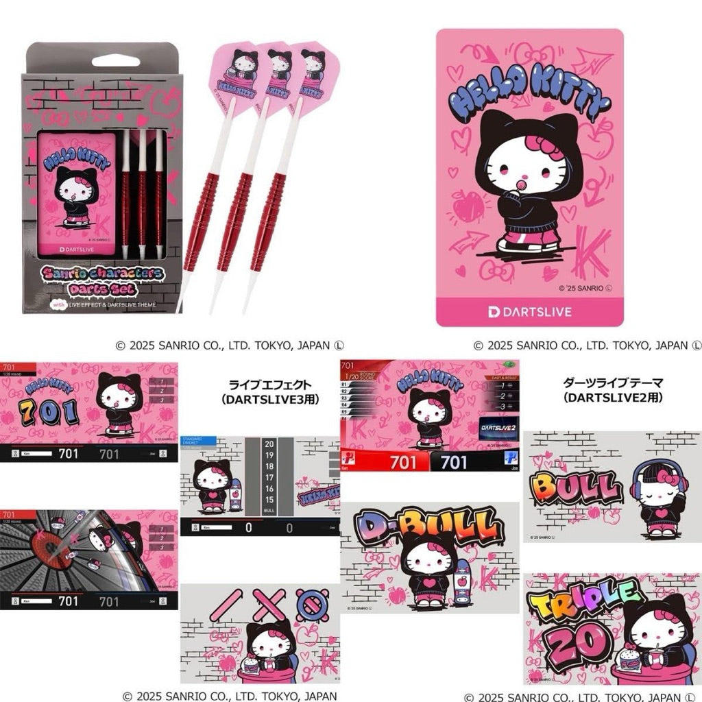 Sanrio Characters Darts Set • Hello Kitty • SGDARTS