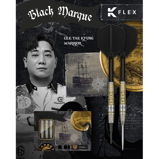 Target Darts • Black Marque Warrior • Lee Tae Kyung • 18.5g • SGDARTS