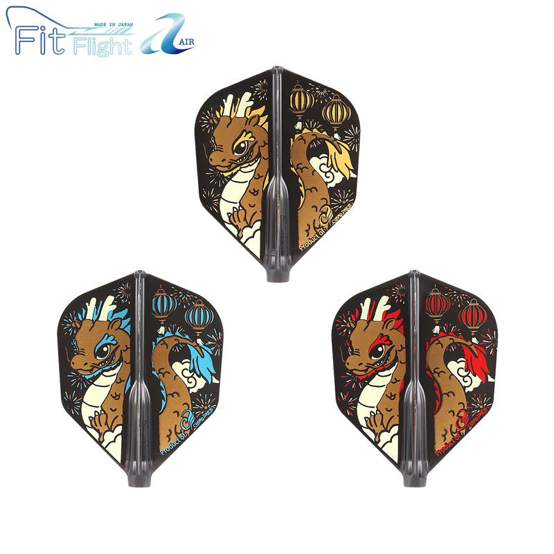 Fit Flight Player • Pupo Teng Lieh 4 [Shape] • Dart Flights • SGDARTS