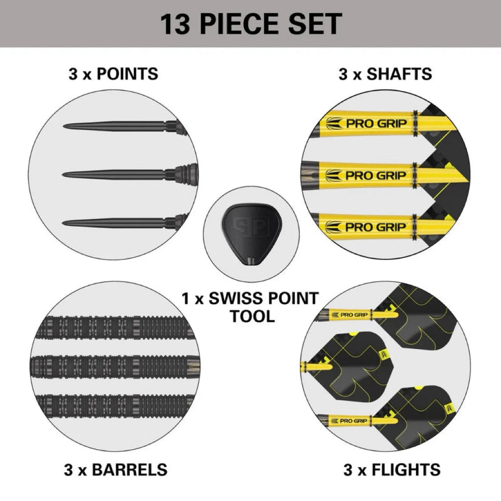 [STEELTIP] Target Darts • Bolide Void 01 Swiss Point • 22g 23g 24g • SGDARTS