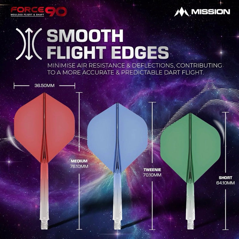 Mission Darts • Force 90 • [Standard] • [Shape] • [Slim] • SGDARTS