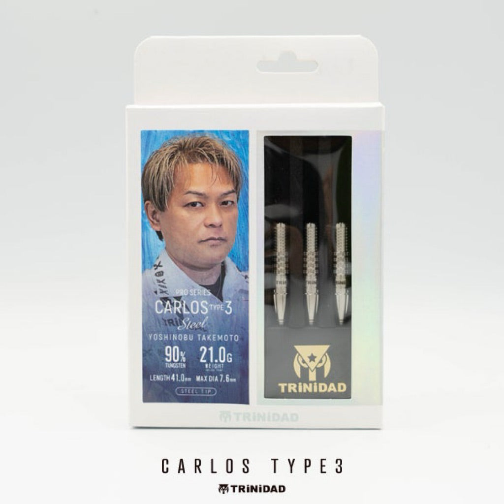 [STEELTIP] TRiNiDAD Darts • Carlos Type 3 • 21g • SGDARTS