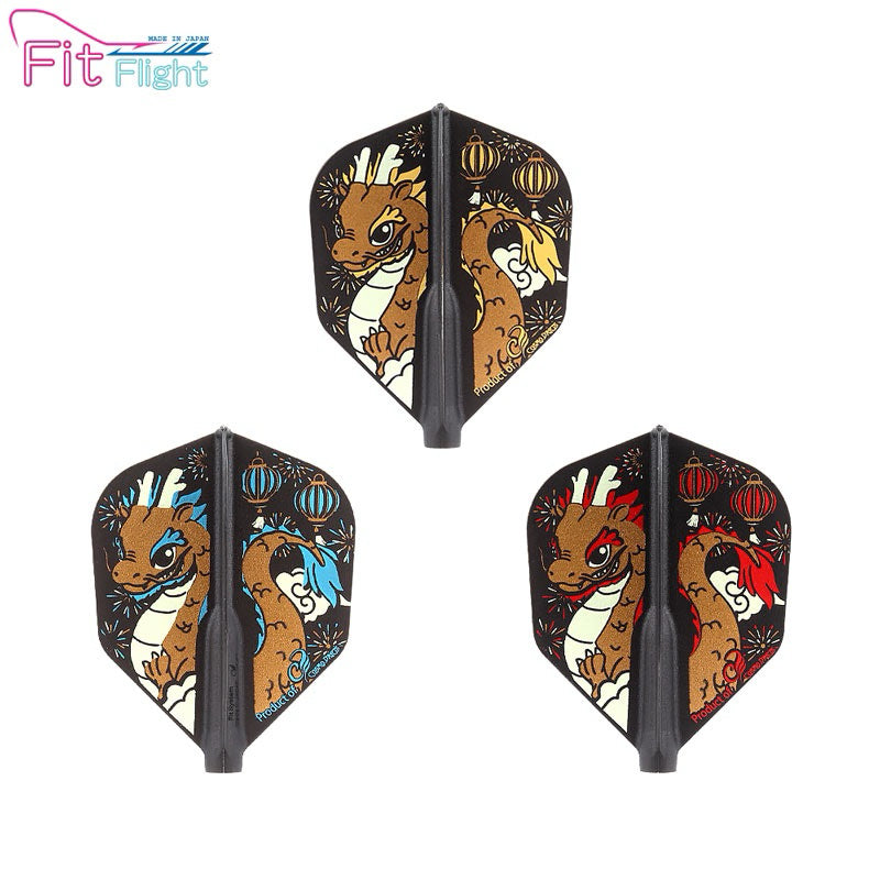 Fit Flight Player • Pupo Teng Lieh 4 [Shape] • Dart Flights • SGDARTS