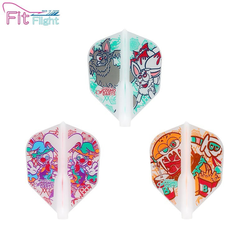 Fit Flight Player • Yoshihisa Baba 3 [Shape] • Dart Flights • SGDARTS