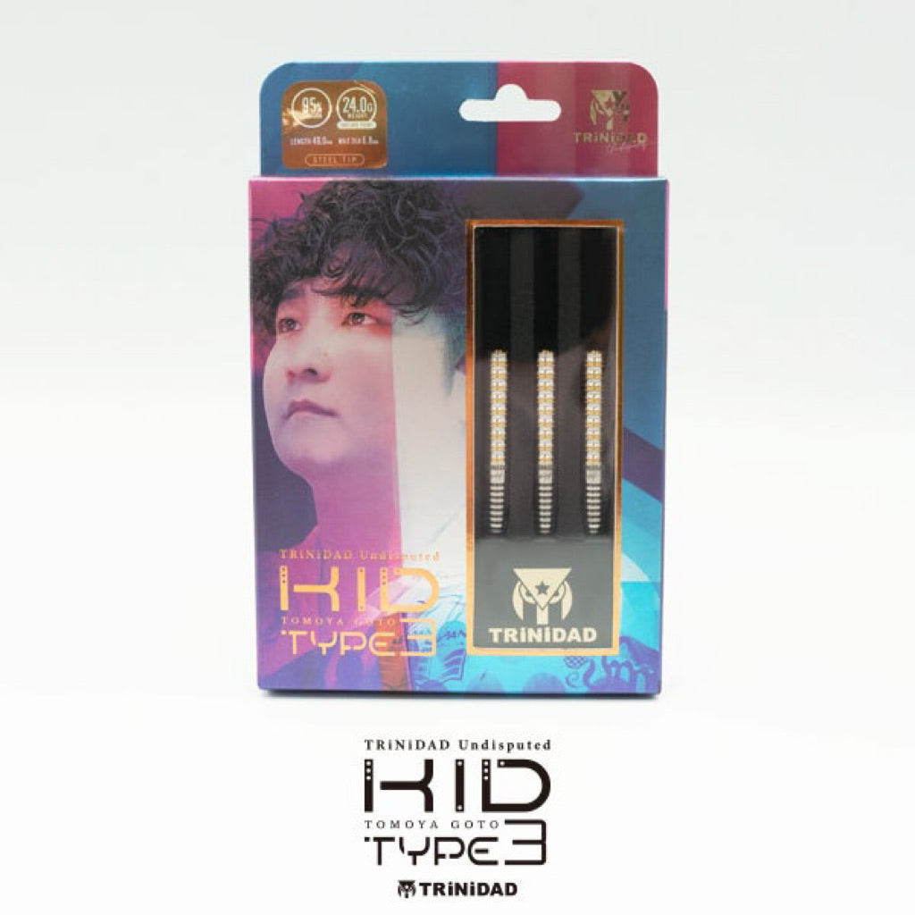 [STEELTIP] TRiNiDAD Darts • Kid Type 3 • Tomoya Goto • 24g • SGDARTS