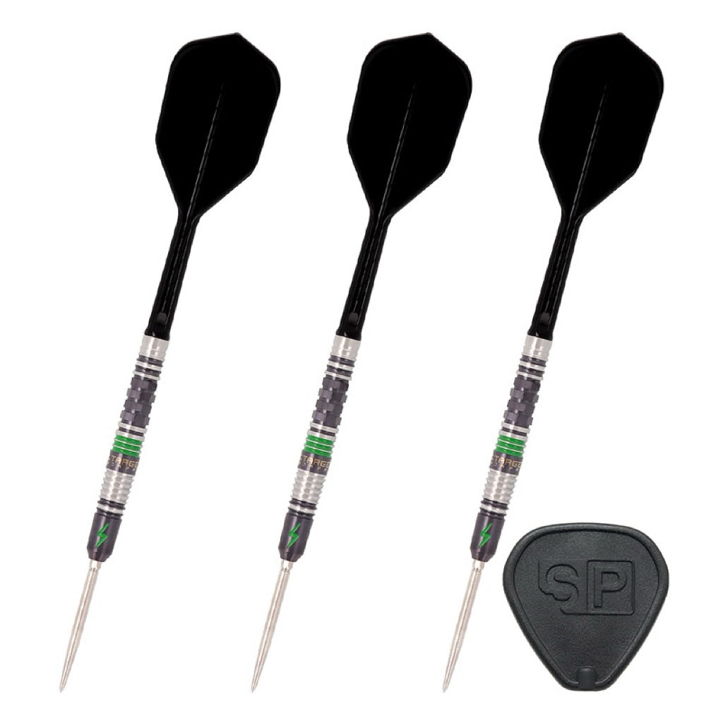 [STEELTIP] Target Darts • Black Marque Lightning 3.0 Swiss Point • Chris Lim • 21g 23g • SGDARTS
