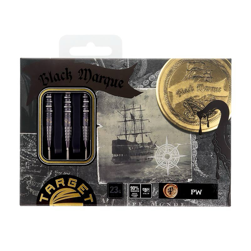 [STEELTIP] Target Darts • Black Marque PW Swiss Point • Tan Phuay Wei • 23g • SGDARTS