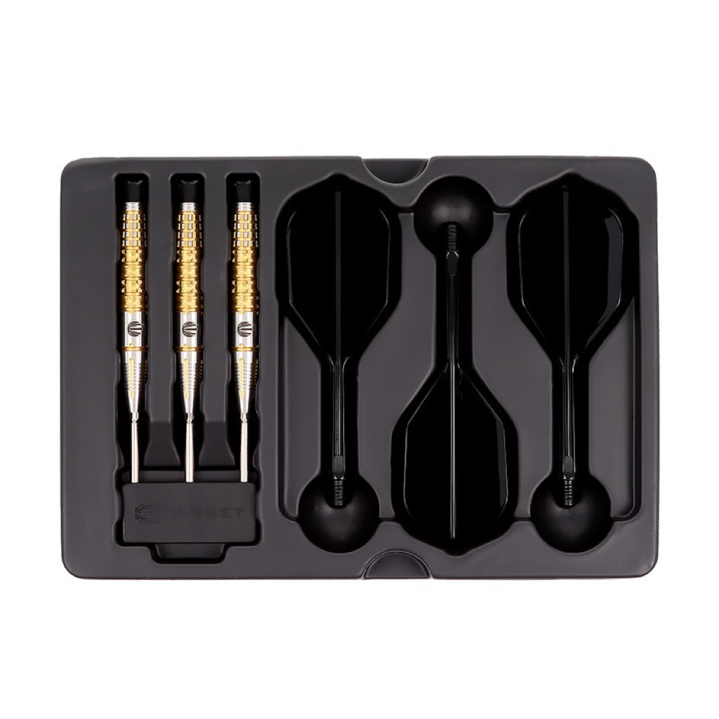 [STEELTIP] Target Darts • Black Marque Warrior Swiss Point • 23g 25g • SGDARTS