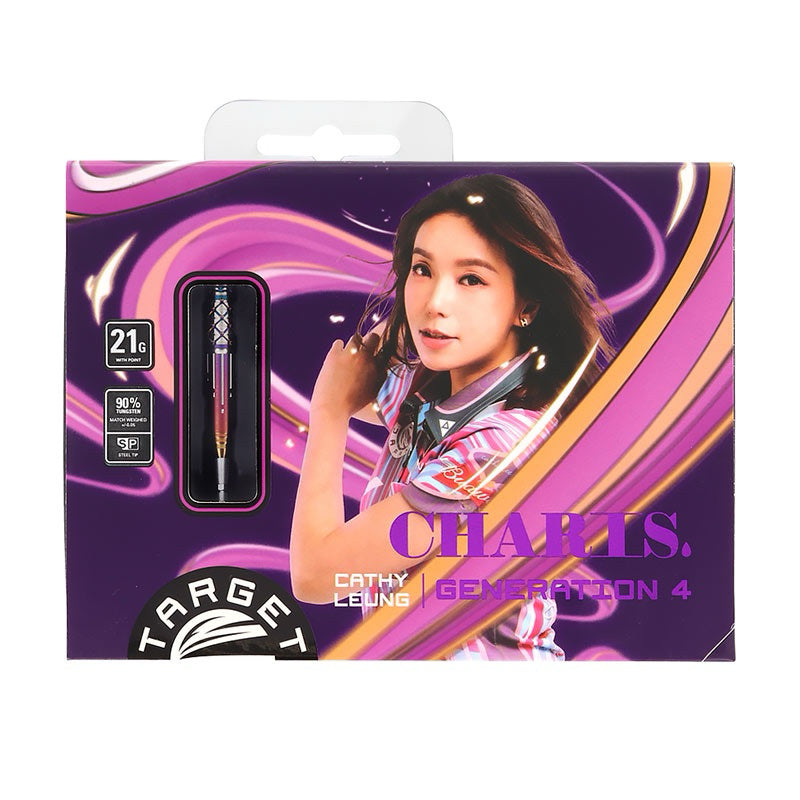[STEELTIP] Target Darts • Charis G4 Swiss Point • Cathy Leung • 21g • SGDARTS