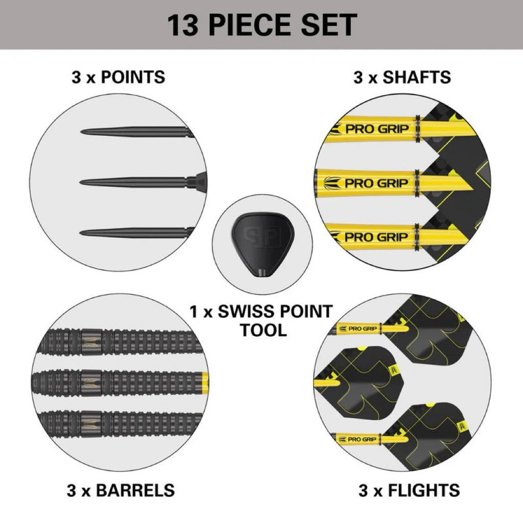 [STEELTIP] Target Darts • Bolide Void 03 Swiss Point • 22g 24g • SGDARTS