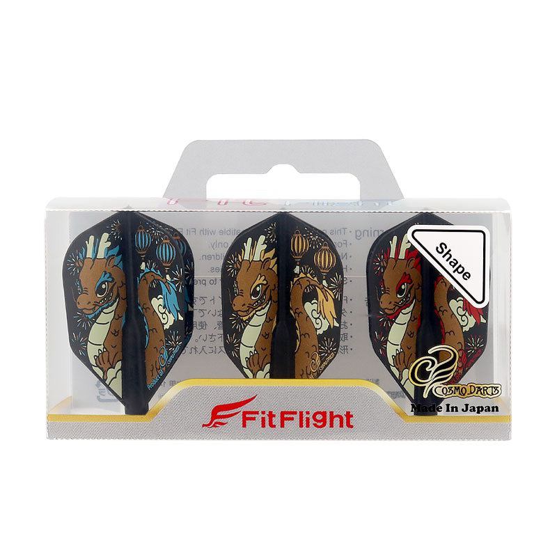 Fit Flight Player • Pupo Teng Lieh 4 [Shape] • Dart Flights • SGDARTS