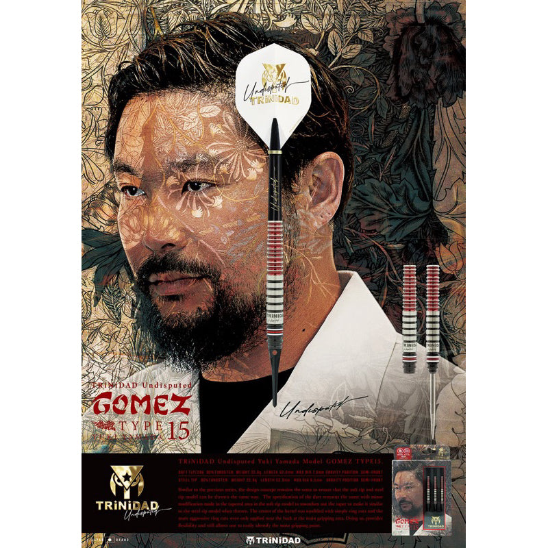 TRiNiDAD Darts • Gomez Type 15 • Yuki Yamada • 22.5g - 23g • SGDARTS