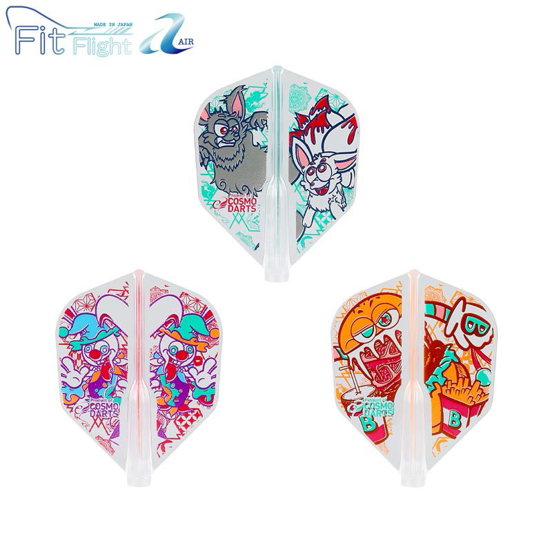 Fit Flight Player • Yoshihisa Baba 3 [Shape] • Dart Flights • SGDARTS