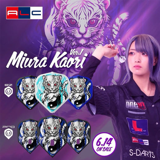 L-Flight Pro Design • Miura Kaori • L1 Standard L3 Shape • Dart Flights • SGDARTS