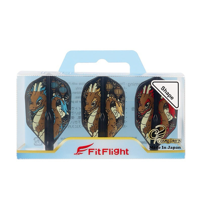 Fit Flight Player • Pupo Teng Lieh 4 [Shape] • Dart Flights • SGDARTS
