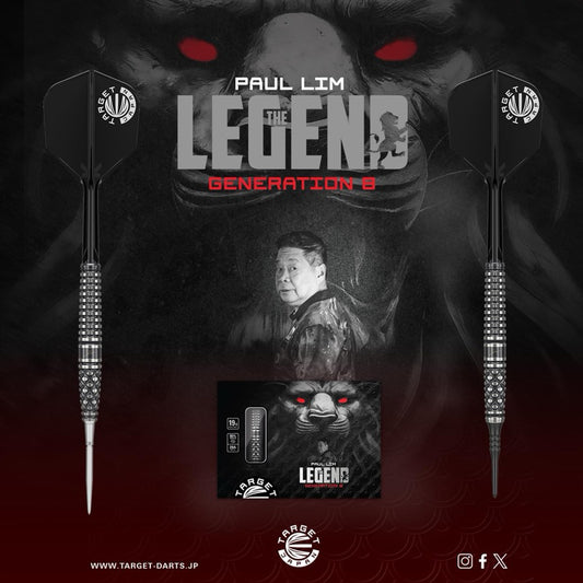 Target Darts • The Legend G8 • Paul Lim • 19g • SGDARTS