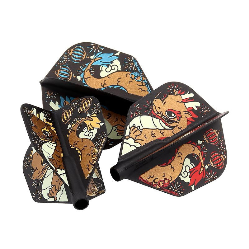 Fit Flight Player • Pupo Teng Lieh 4 [Shape] • Dart Flights • SGDARTS