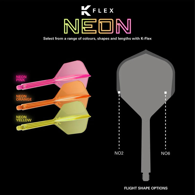 K Flex Neon [Shape] • [Standard] • SGDARTS