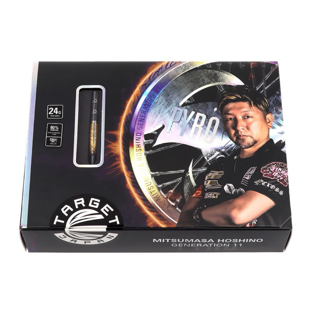 [STEELTIP] Target Darts • Pyro G11 Swiss Point • Mitsumasa Hoshino • 22g 24g • SGDARTS