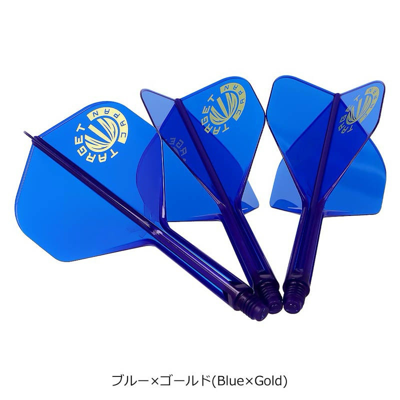 K Flex Target Logo Blue x Gold [Standard] • [Shape] • SGDARTS