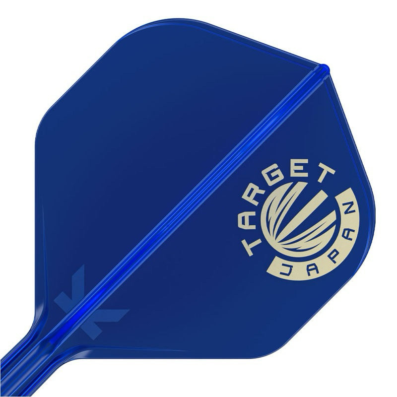 K Flex Target Logo Blue x Gold [Standard] • [Shape] • SGDARTS