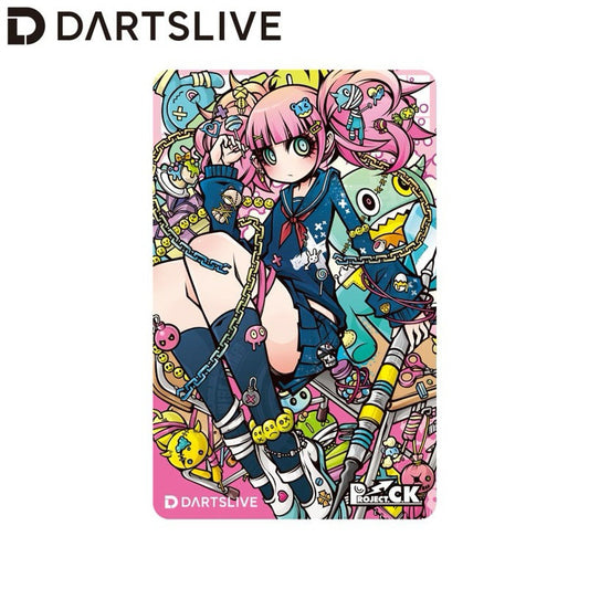 【Limited Edition】 Project C.K. Dartslive Card • SGDARTS