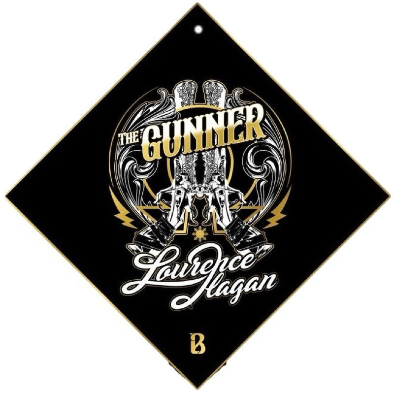 BOXII The Gunner Darts Towel • Lourence Ilagan • SGDARTS