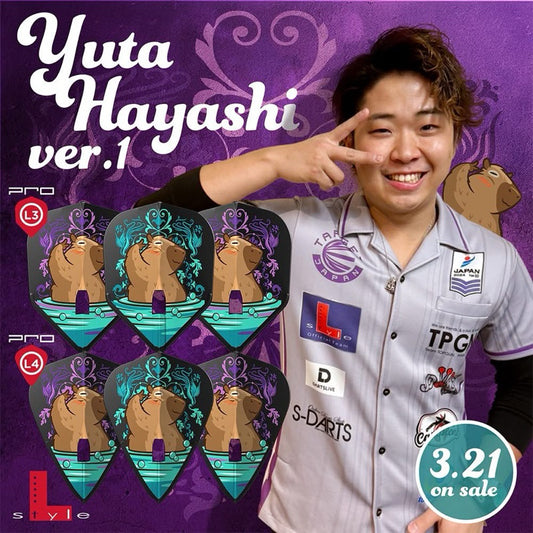 L-Flight Pro • Yuta Hayashi • L3 Shape L4 Kite • Dart Flights • SGDARTS