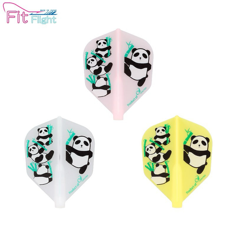 Fit Flight • Panda x Family [Shape] • Dart Flights • SGDARTS