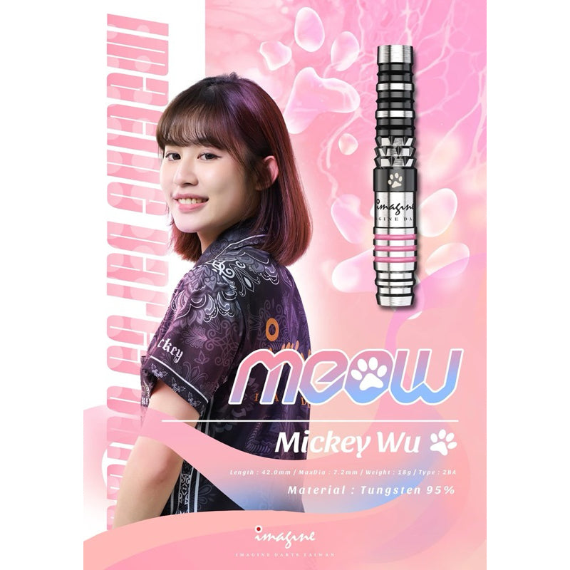 Imagine Darts • Meow • Mickey Wu • 18g • SGDARTS