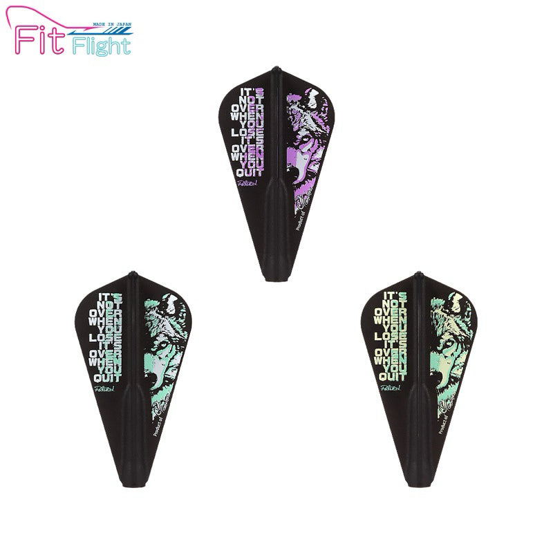 Fit Flight Player • Royden Lam 5 [Shape] [Super Kite] • Dart Flights • SGDARTS