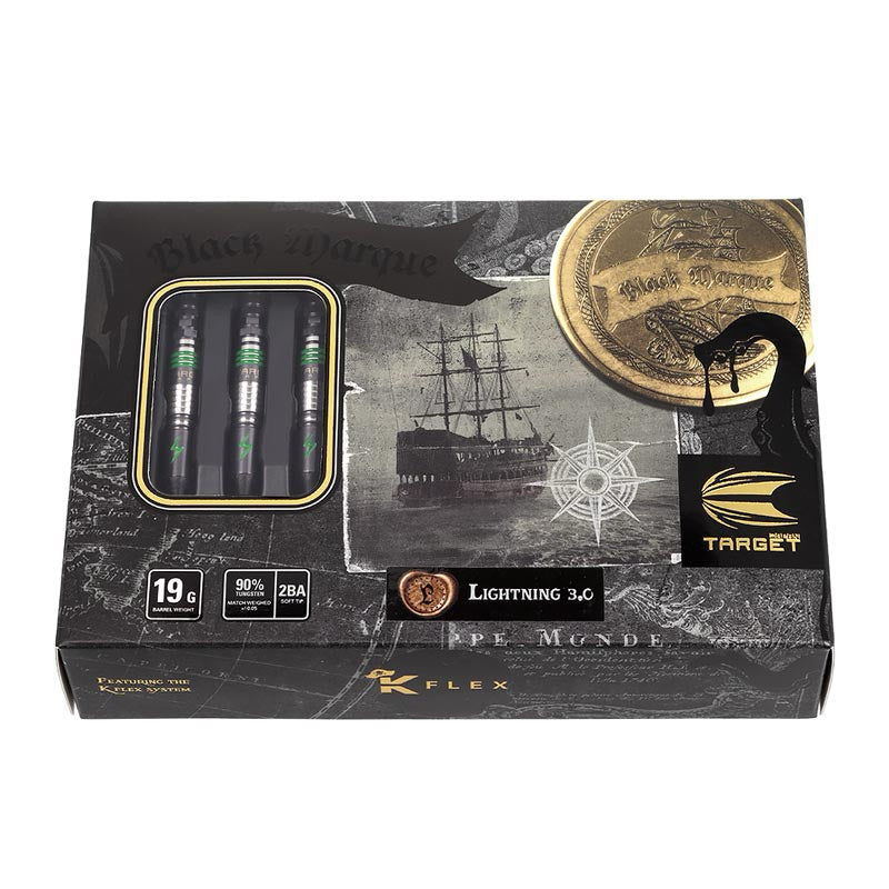 Target Darts • Black Marque Lightning 3.0 • Chris Lim • 19g • SGDARTS