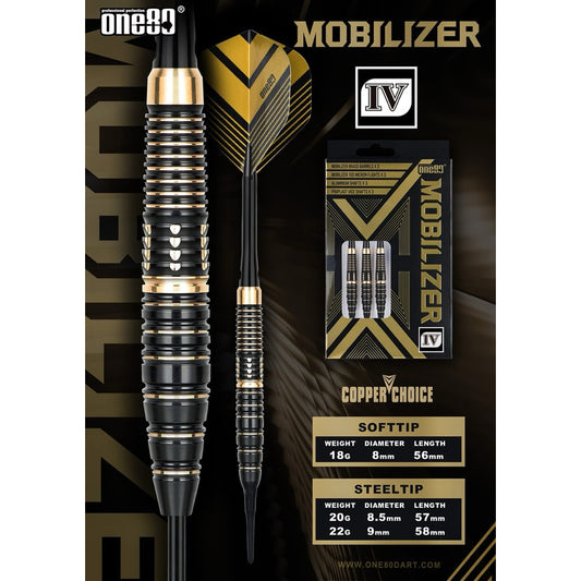 One80 Darts • Mobilizer IV • 18g • SGDARTS