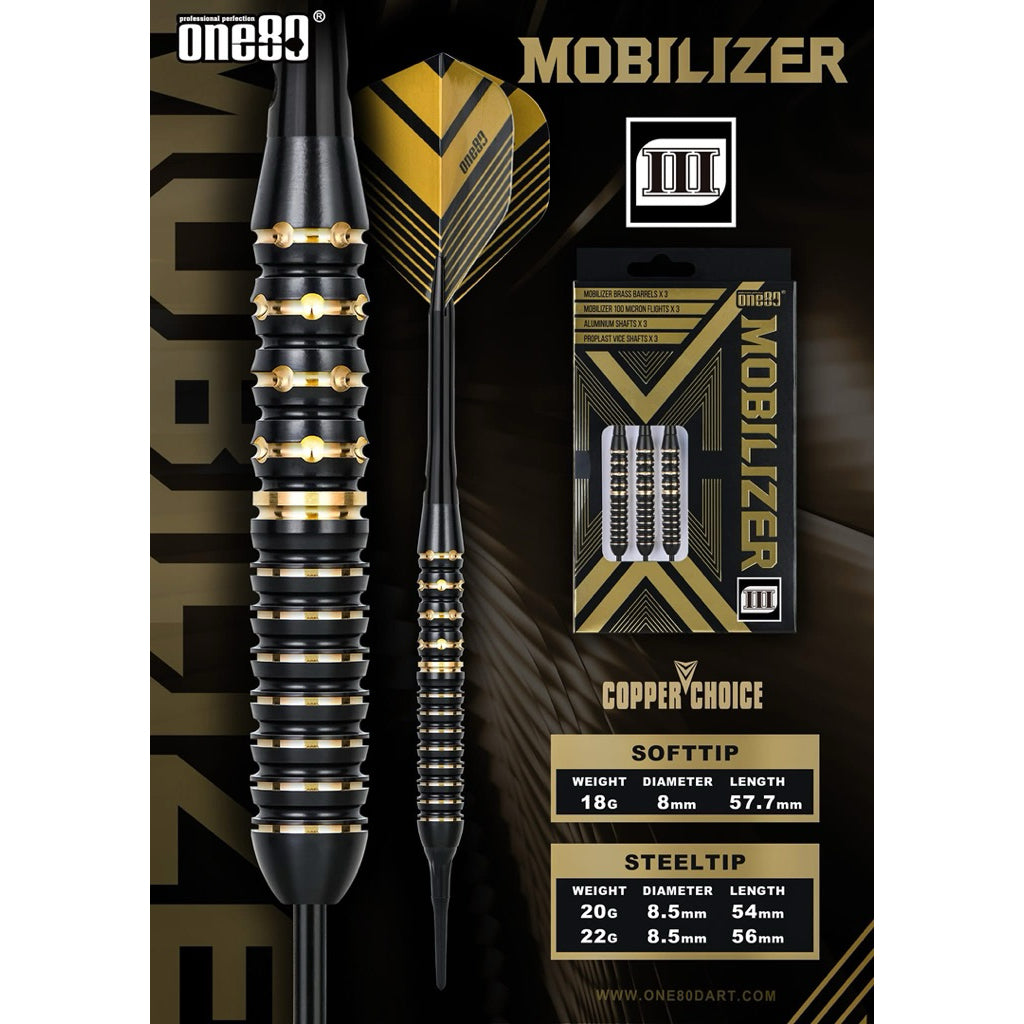 One80 Darts • Mobilizer III • 18g • SGDARTS