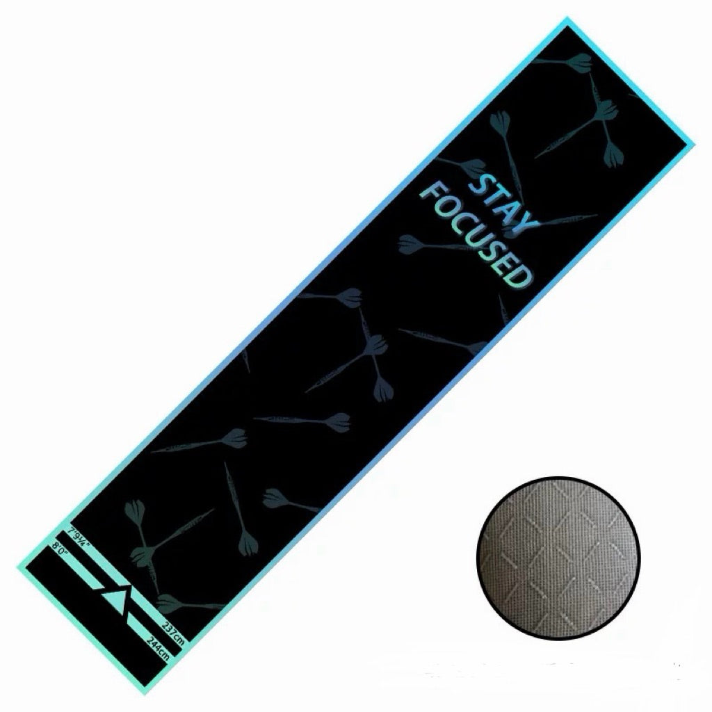 Darts Mat • For Soft Tip & Steel Tip Darts • SGDARTS