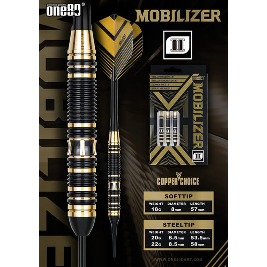 One80 Darts • Mobilizer II • 18g • SGDARTS