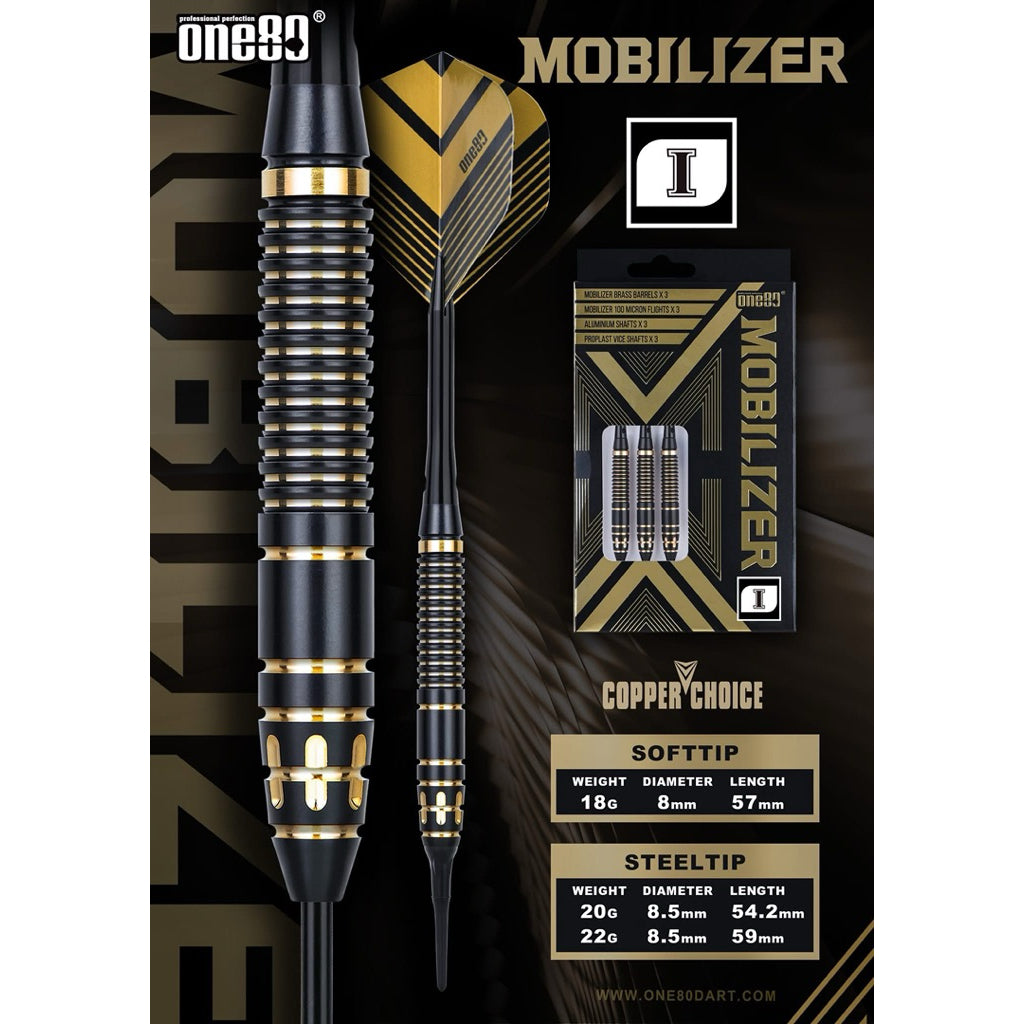 One80 Darts • Mobilizer I • 18g • SGDARTS