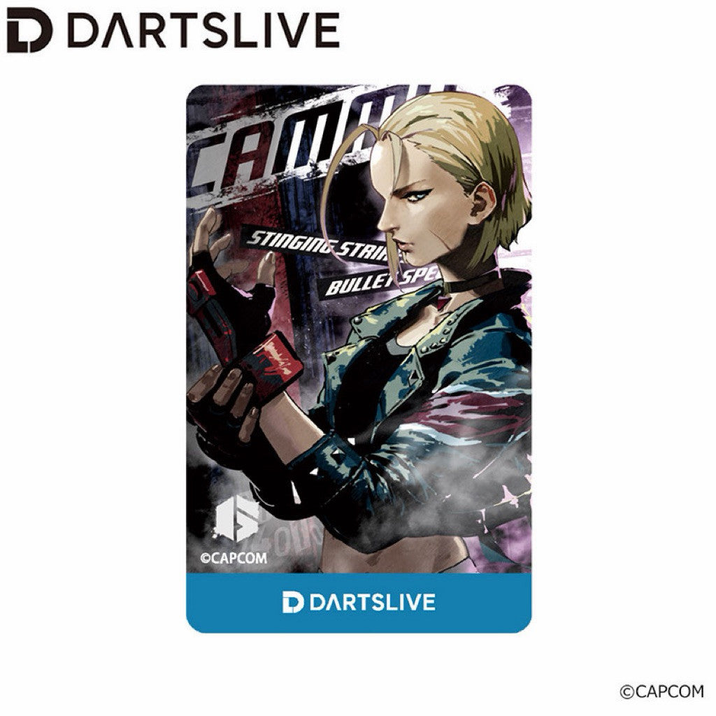 【Limited Edition】 Street Fighter 6 Dartslive Card • Cammy • SGDARTS