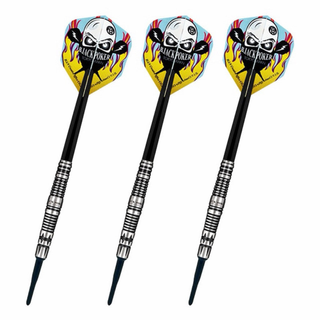 Hinotori Darts Japan • Black Silver Series Alligator • 18.5g • SGDARTS
