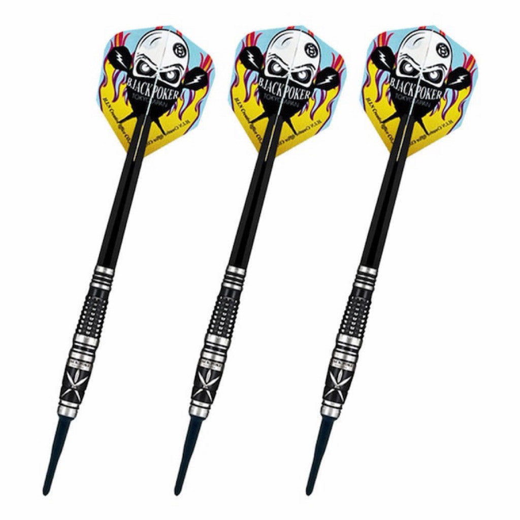 Hinotori Darts Japan • Black Silver Series Eagle • 18.5g • SGDARTS